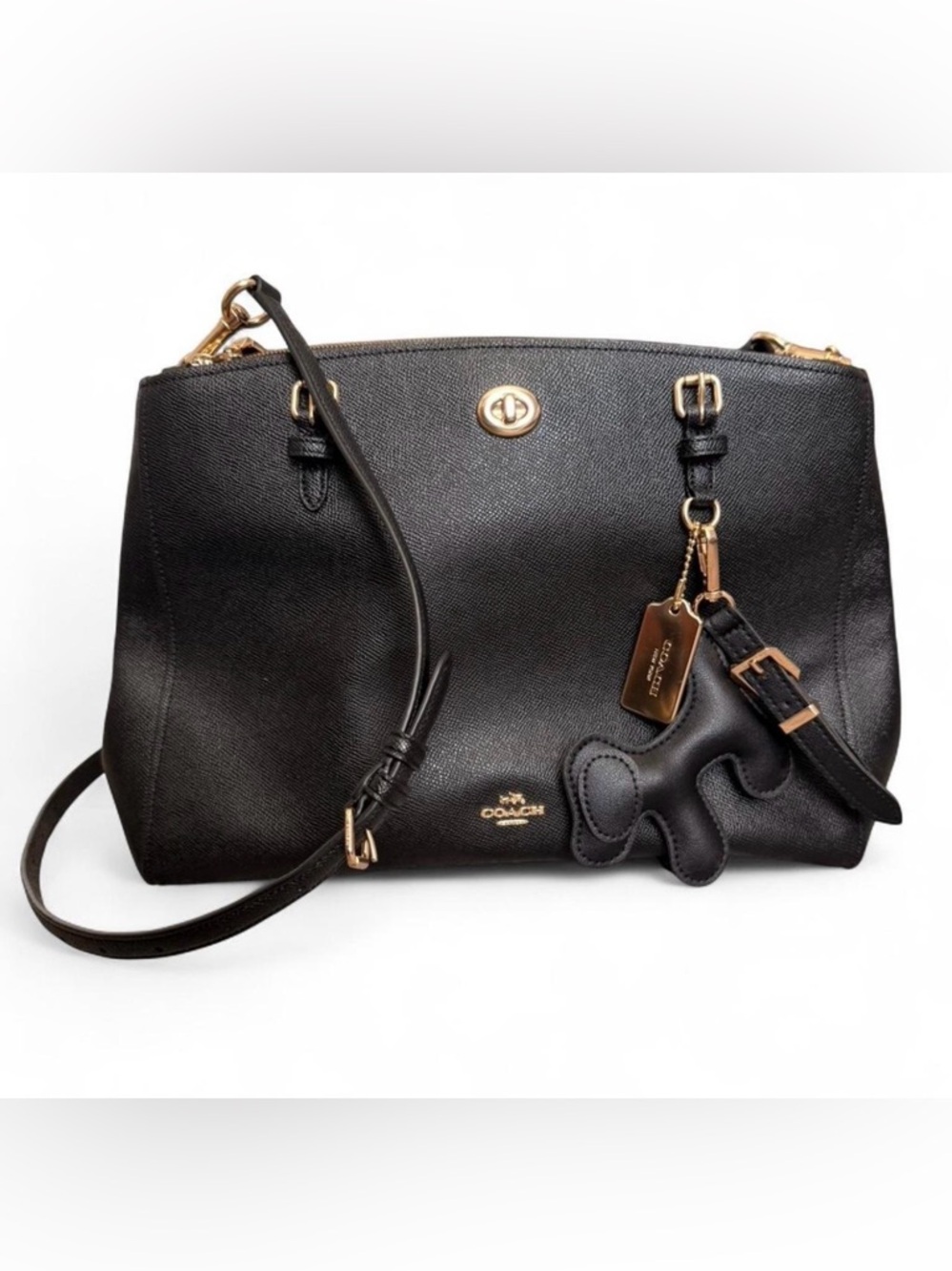 🖤SOLD🖤 RARE 🖤 COACH Turnlock Carryall Bag ~ such a beautiful discontinued style✨